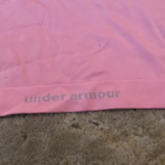 NWT Women’s Pink Under Armour Athletic Tank with built in bra - Picture 6 of 7